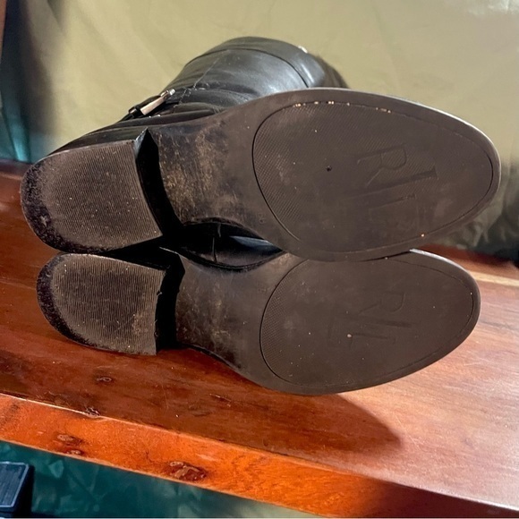 ❤️RLL❤️ Lauren Ralph Lauren Wide Calf Riding Boots Sz 6 - Picture 6 of 8